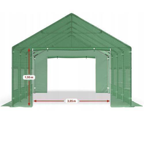 Sera de tip tunel 4x8x3 15m