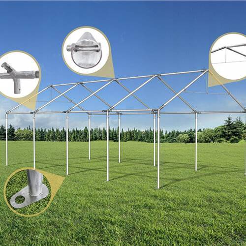 Solar de gradina 4x8x3 15m