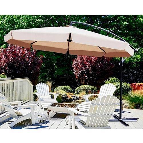 Umbrela gradina 350cm bej 2