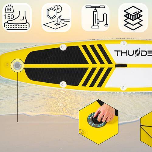 Placa de SUP galben   320cm 5