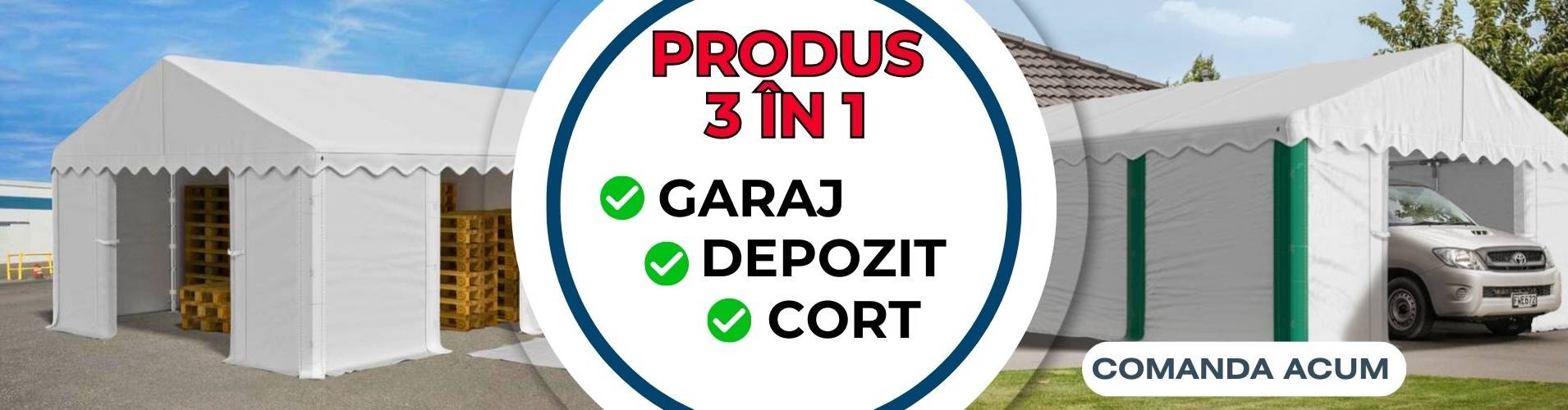 Cort, depozit, garaj mobil