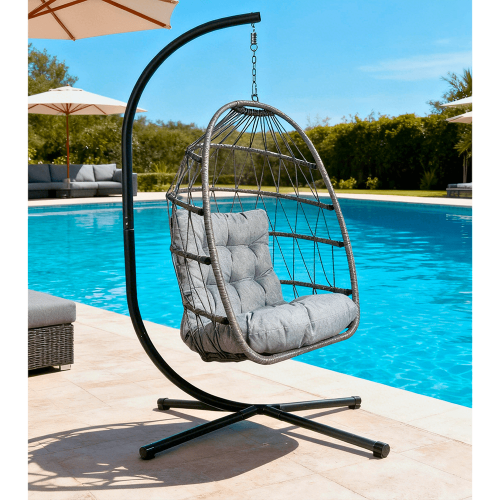 Balansoar de tip cocon DIAMOND Grey 3