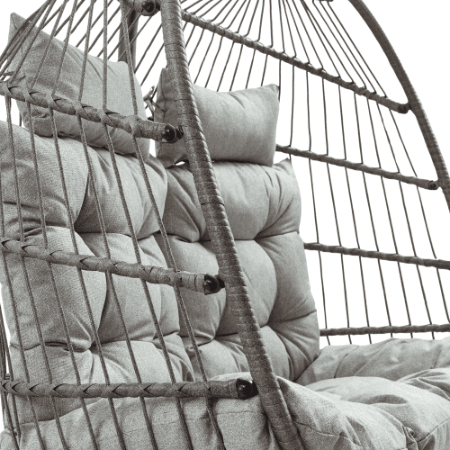 Balansoar de tip cocon 2 SEATER Grey 7