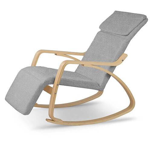 Fotoliu balansuar Suzi gri deschis 280000 2