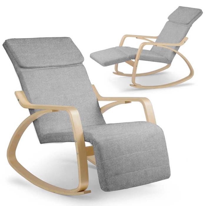 Fotoliu balansuar Suzi gri deschis 280000 700 700