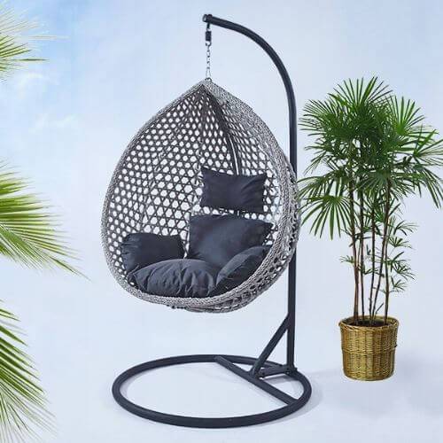 Balasoar suspendat tip cocon qn 08 gri