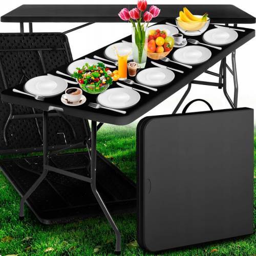 Masa catering negru 8