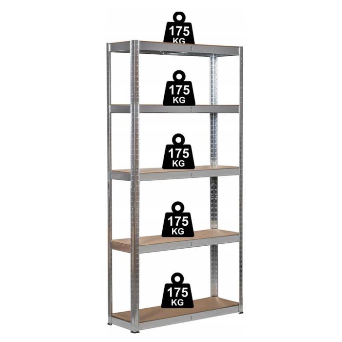 Raft de depozitare 180x90x30cm 700 700