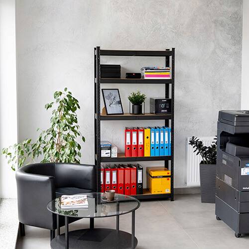 Raft negru 180x90x40cm ROC175CZ 2