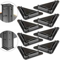 Raft negru 180x90x45cm WLA265 3