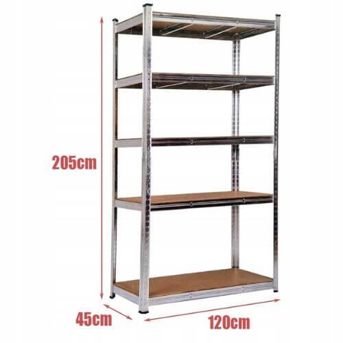 Raft pentru depozitare 205x120x45 cm 1