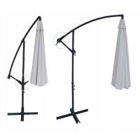 Umbrela de gradina 350 cm gri deschis 1