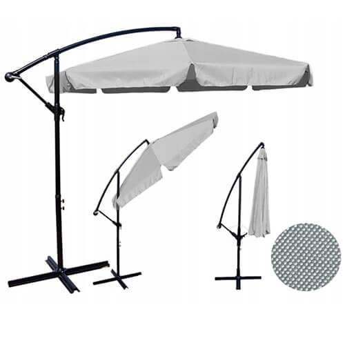 Umbrela gradina 350cm gri